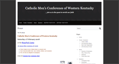 Desktop Screenshot of kycatholic.com